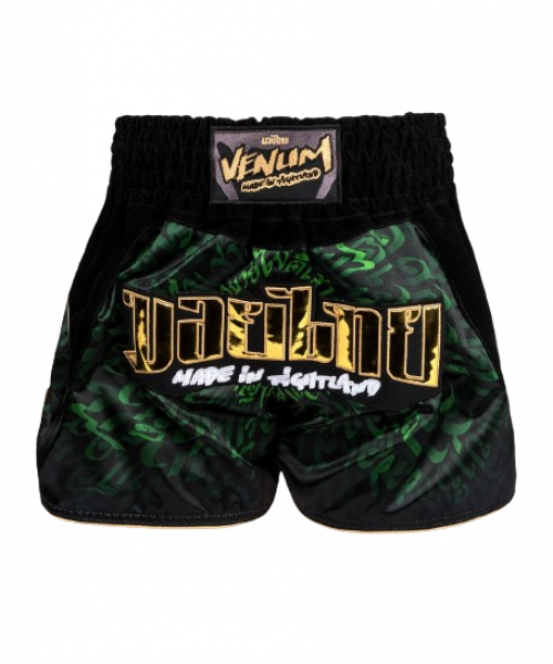 Venum Muay Thai Shorts Attack black/green
